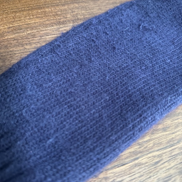 Valerie Bertinelli Wool Angora Purple Eggplant Ruffle Y2K Soft Cardigan Sz M - Picture 7 of 8